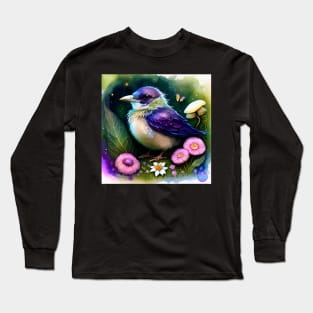 BABY RAVEN Long Sleeve T-Shirt